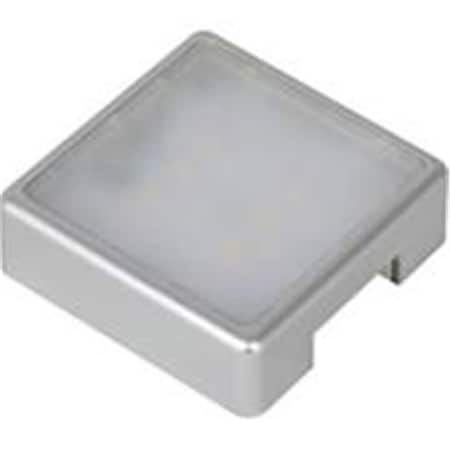 Gorgeousglow Snap-on LED Square Puck Light 4000K, White GO1081554